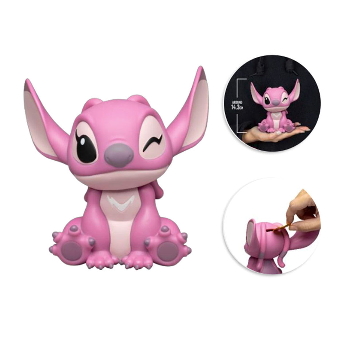 Piggy Bank Lilo & Stitch Series Palm Size Vinyl Figure
