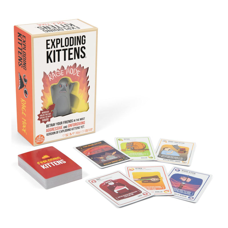 Exploding Kittens Rage Mode Party Card Game