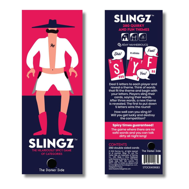 Slingz 18+ Spicy Version Board Game