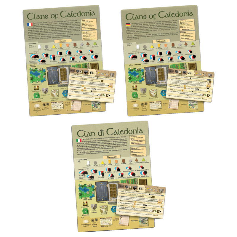 Language Pack Clans of Caledonia Base Game