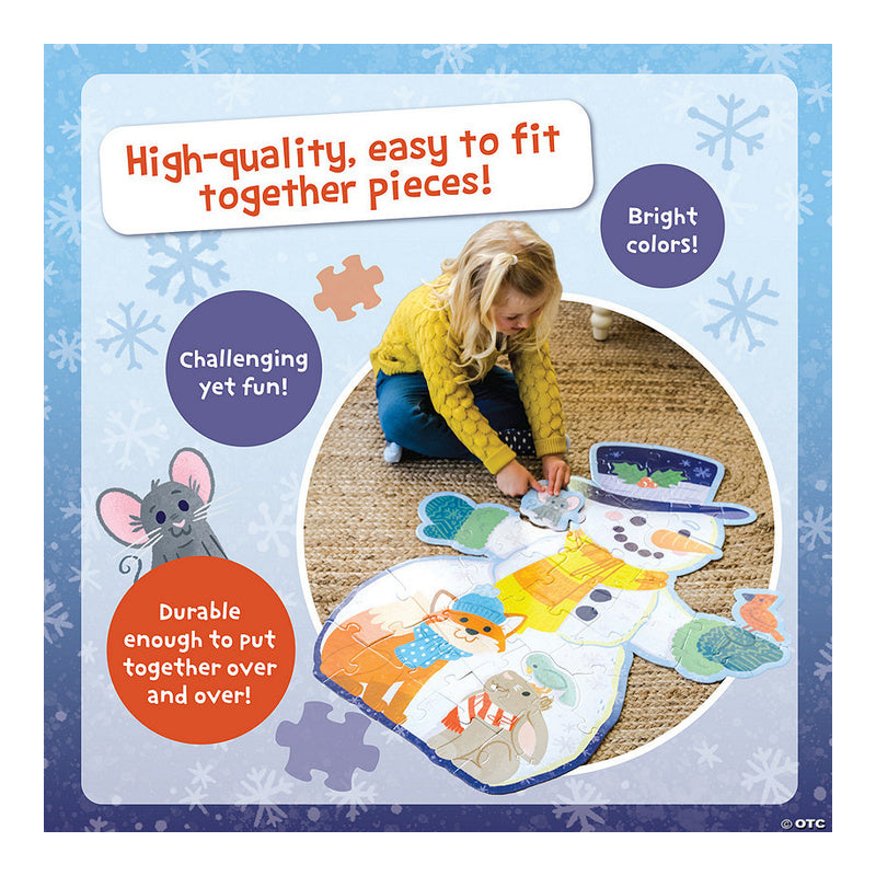 Floor Puzzle Snowman 40pcs