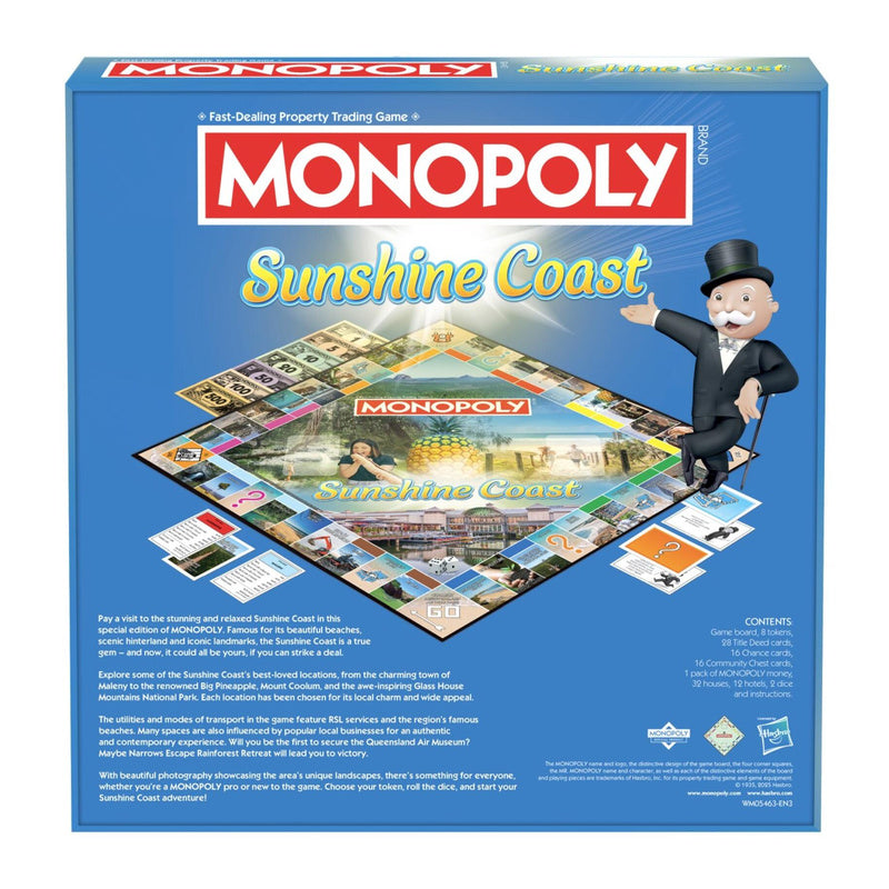 Monopoly City Editions Sunshine Coast Board Game