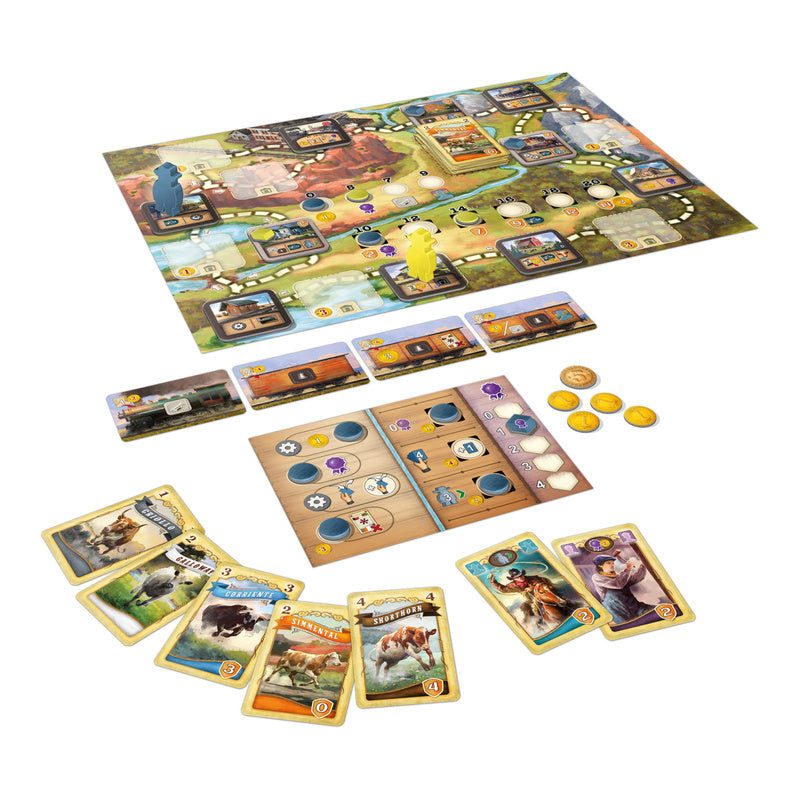 Great Western Trail El Paso Board Game