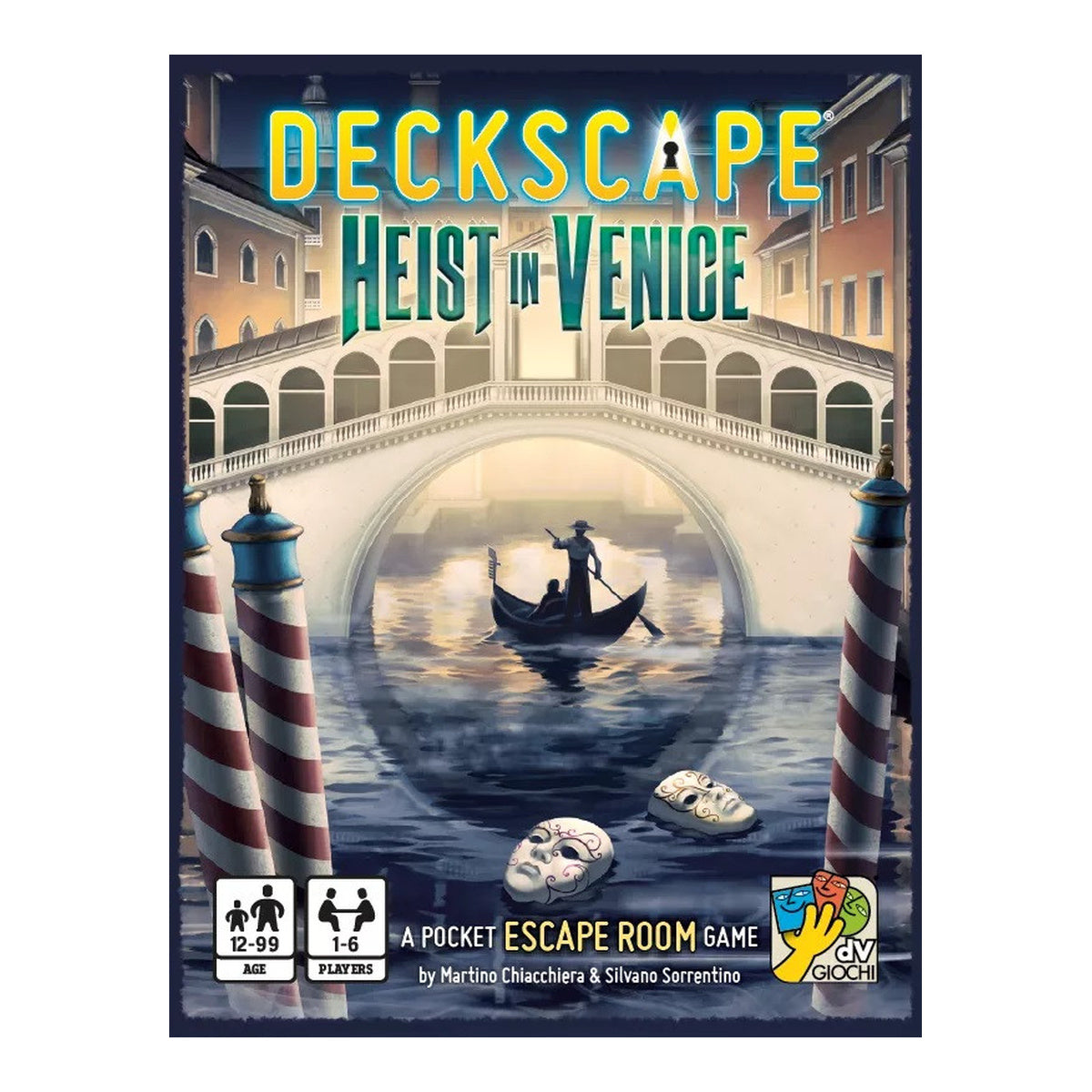 Deckscape Heist in Venice Board Game