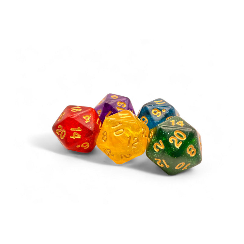 Mimic Chest and Treasure Dice Collection Dice Set