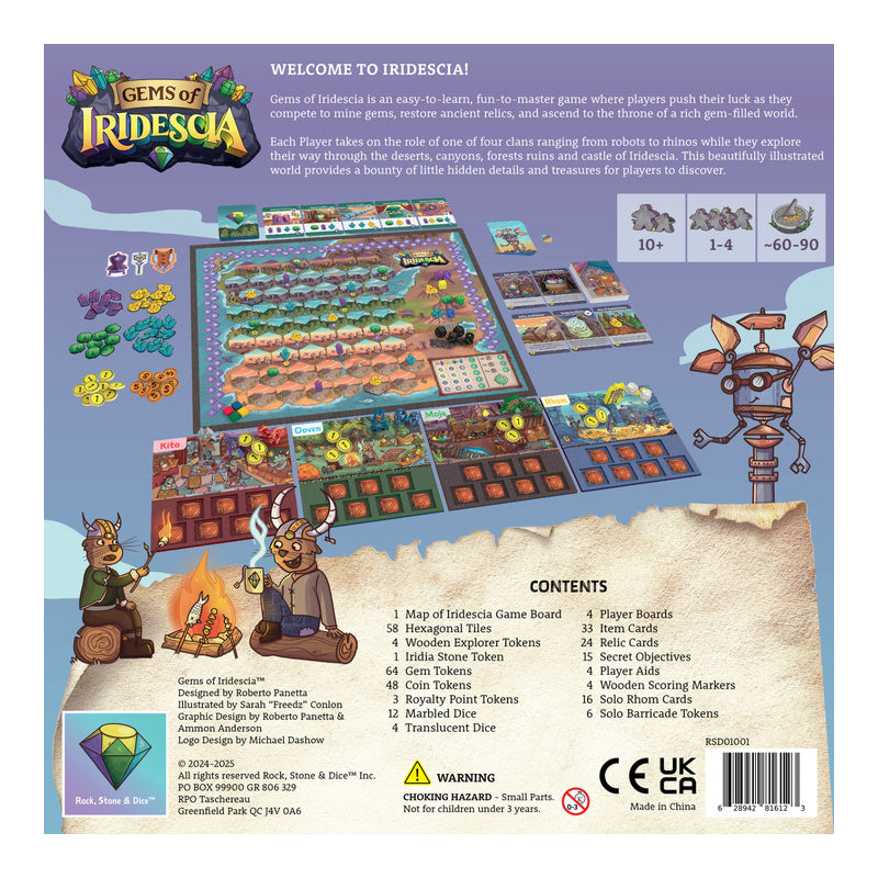 Gems of Iridescia Standard Edition Board Game