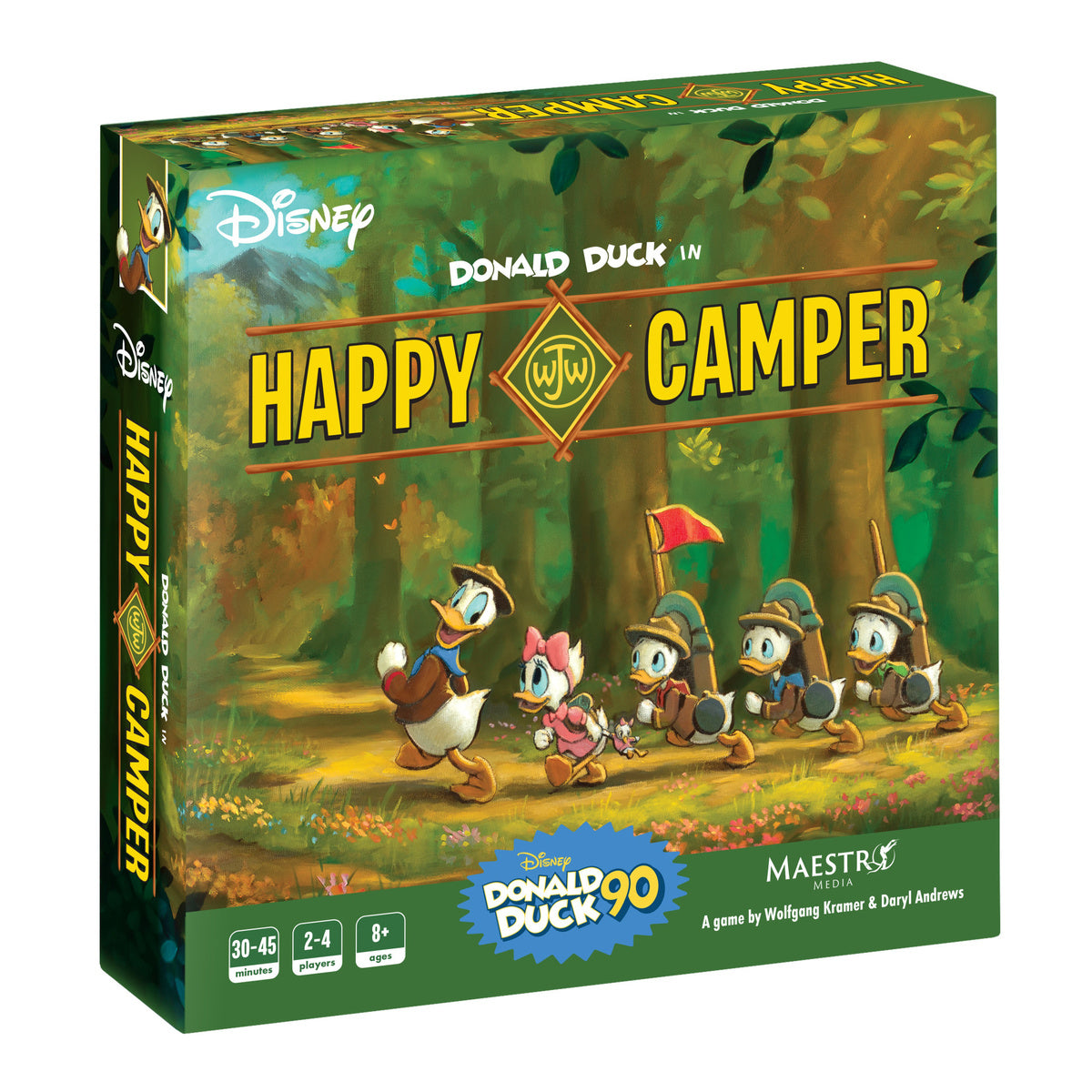 Donald Duck in Happy Camper Board Game