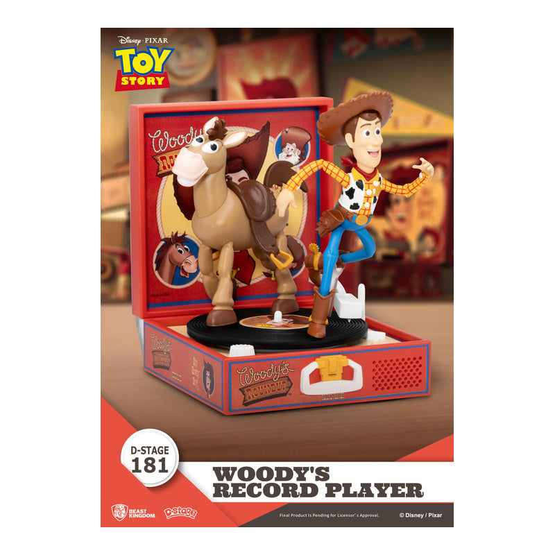 Beast Kingdom D Stage Toy Story Woodys Record Player Figure