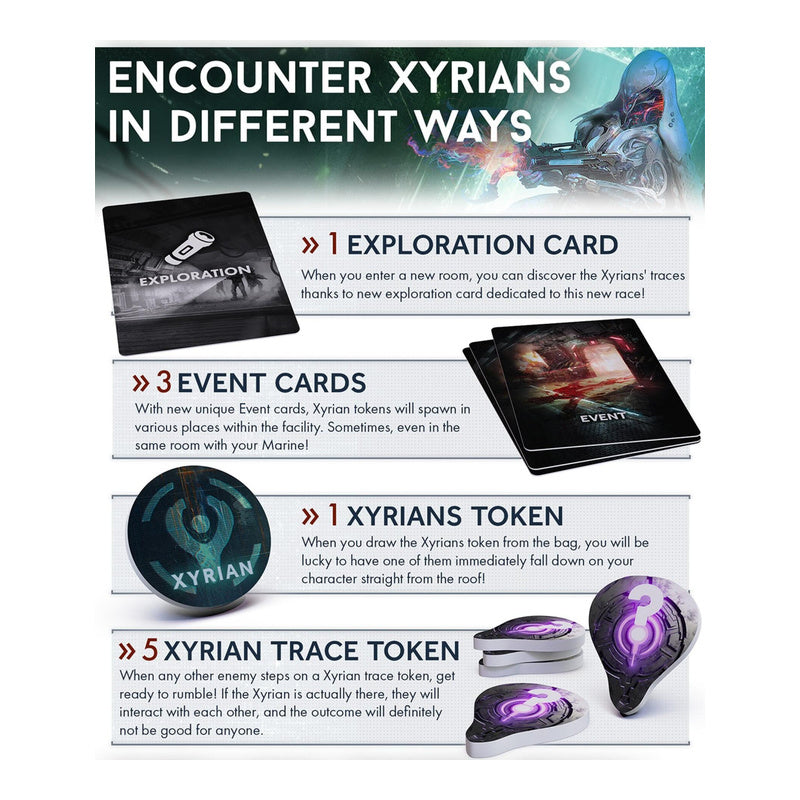 Nemesis Retaliation the Xyrians a New Enemy Race Board Game
