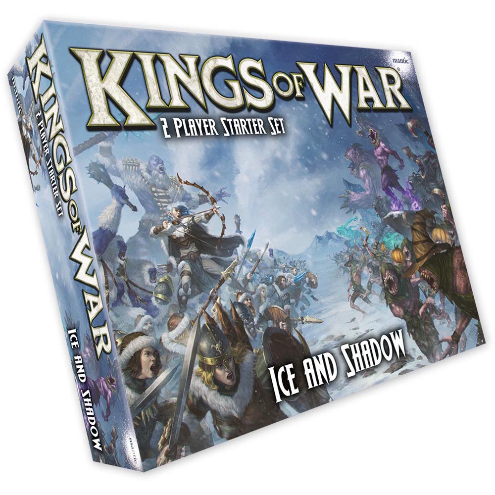 Kings of War Ice and Shadow 2-Player Starter Miniature Set