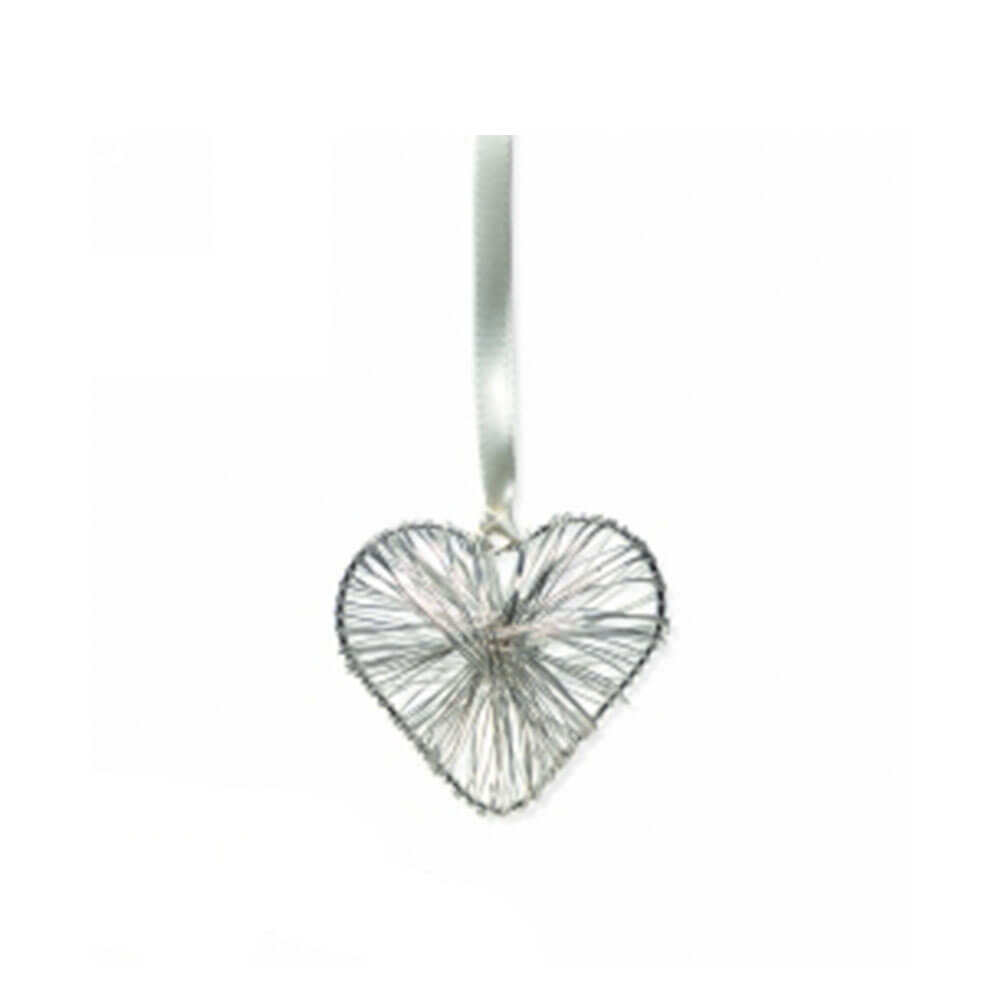 ME Intricate Wire Heart Wedding Charm