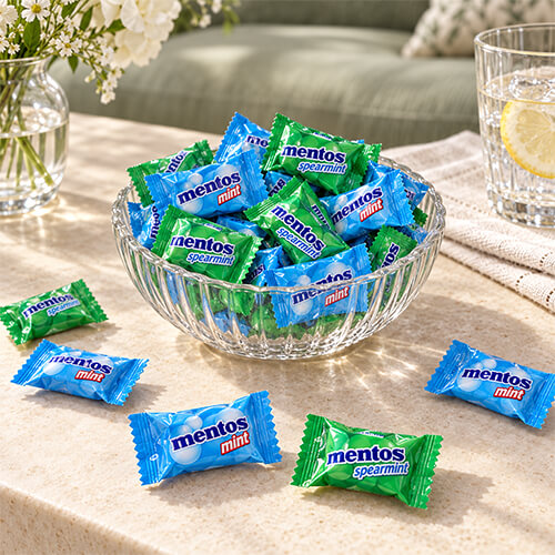 Mentos Pillowpack 540g Bundle Duo (Mint & Spearmint)