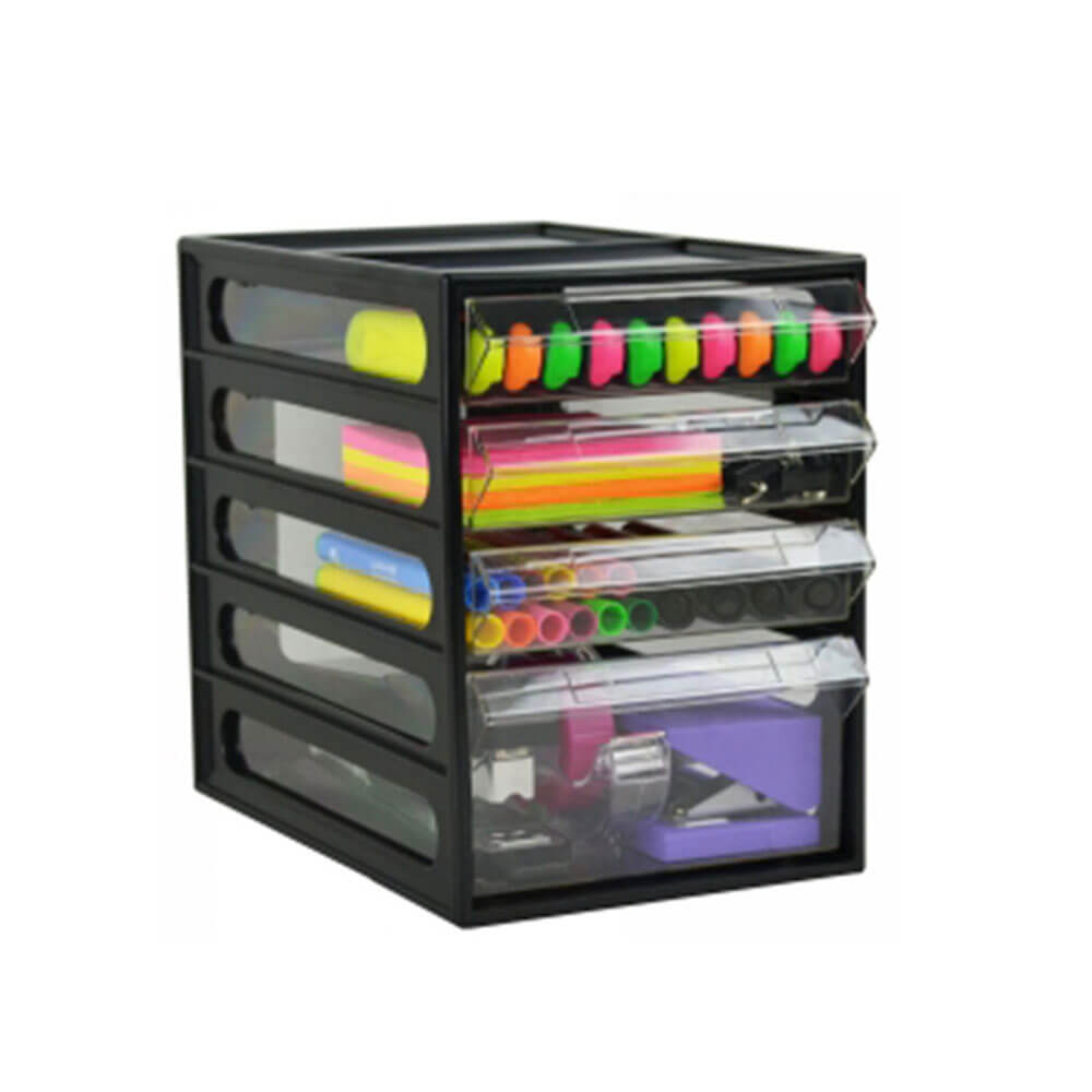 Italplast 4 Drawer Office Organiser