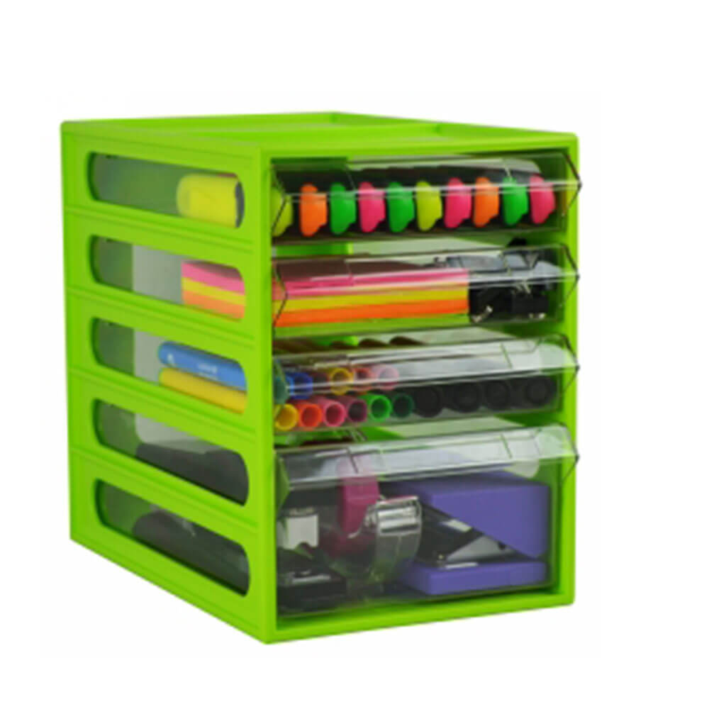 Italplast 4 Drawer Office Organiser