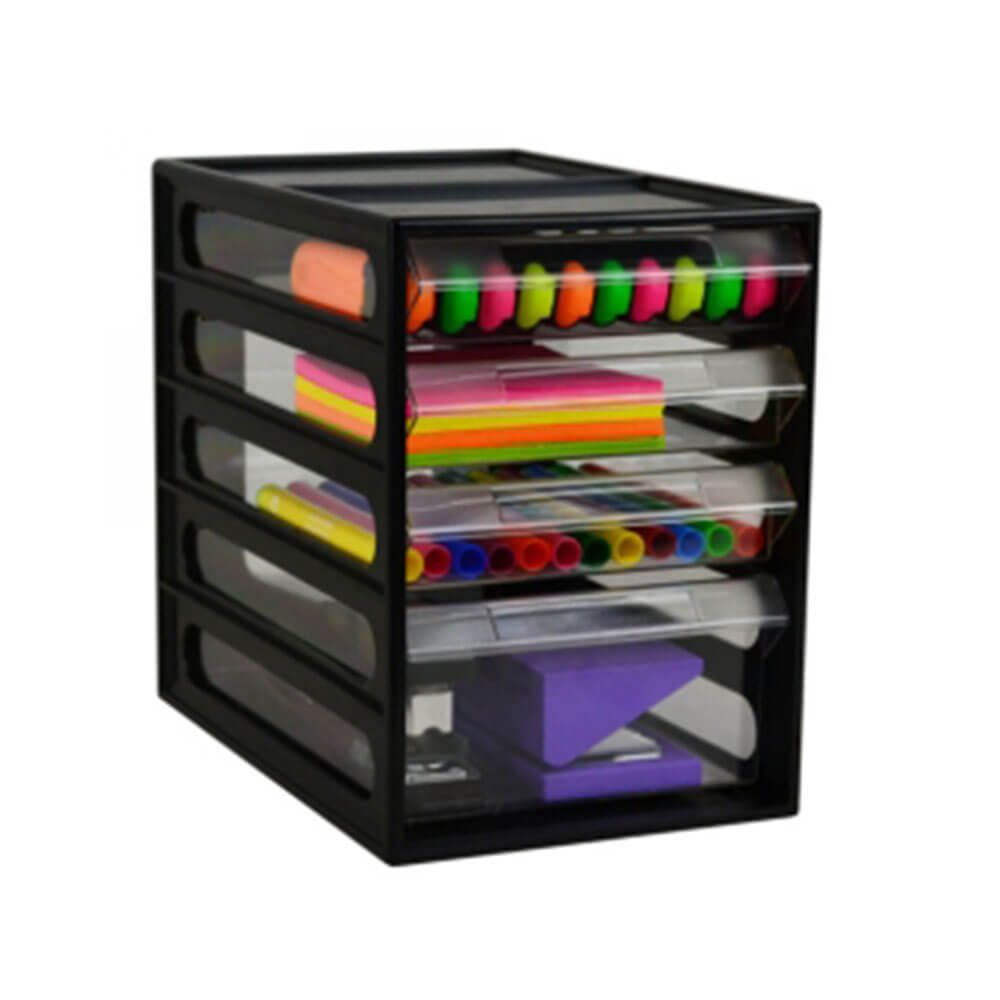 Italplast 4 Drawer Office Organiser