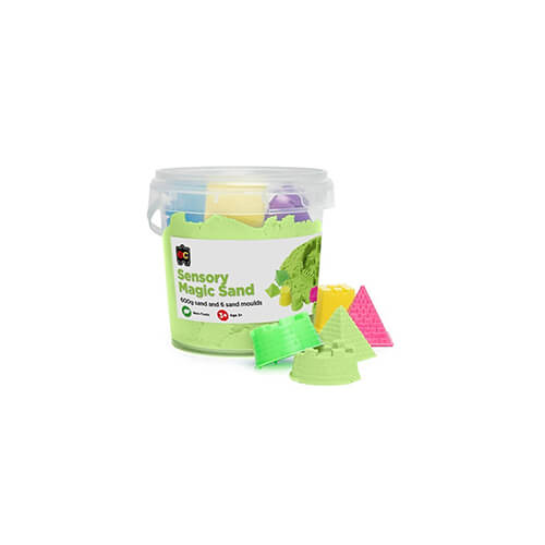 EC Sensory Magic Sand with 6 Moulds 600g