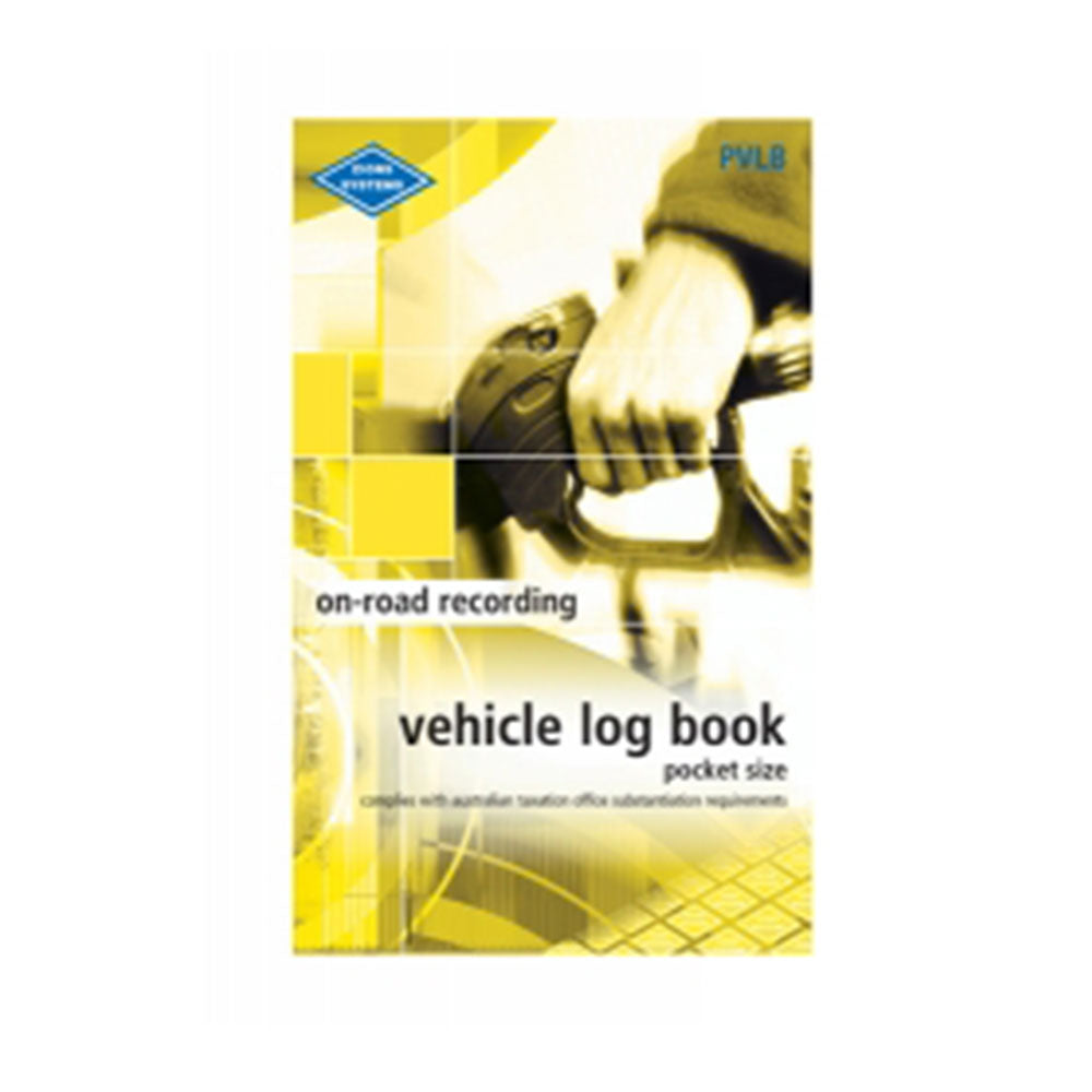 Zions Vehicle Log Book Pocket Size