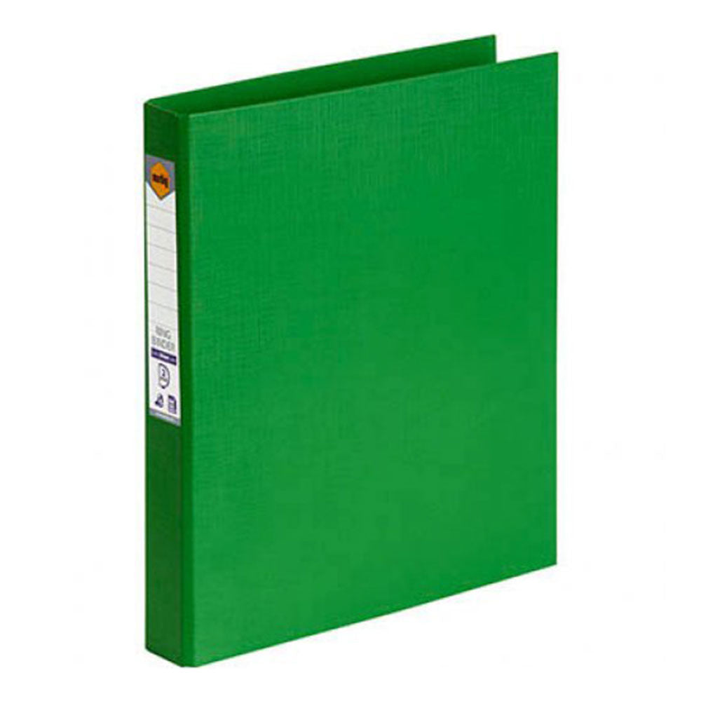 Marbig A4 PE 2D-Ring Insert Binder 25mm (Green)