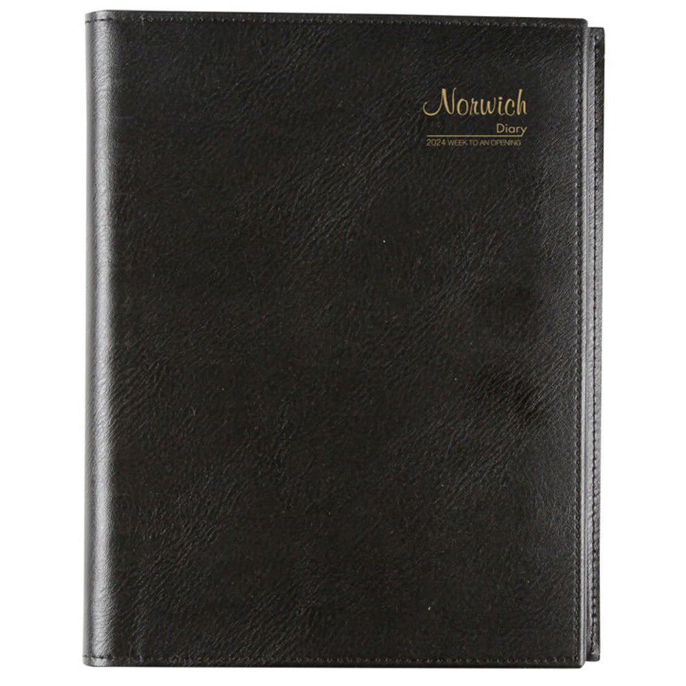 Cumberland Norwich A5 2024 Diary (Black)