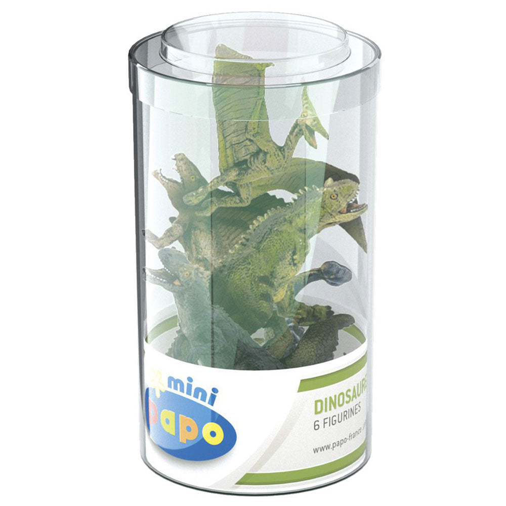 Papo Mini Plus Dinosaur Figurines 6pcs
