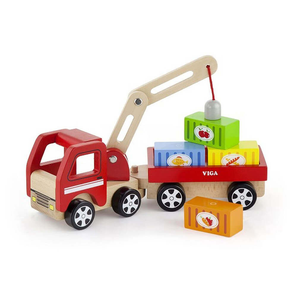 Viga Wooden Crane Truck