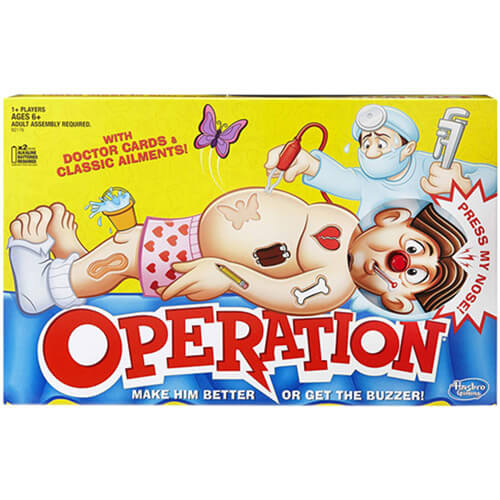 Operation Classic Board Game
