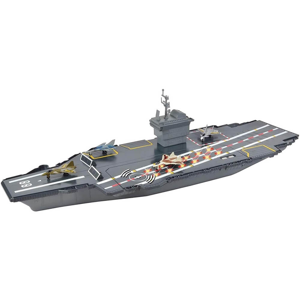 Battle Zone 31" Electronic Aircraft Carrier w/ 4 Fighters