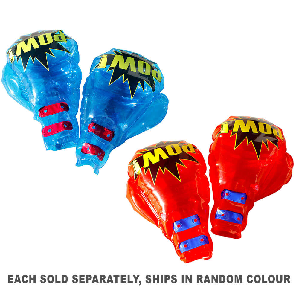 Boxing Glove Combo inflatable 2 Pairs Red Blue (36x25cm)