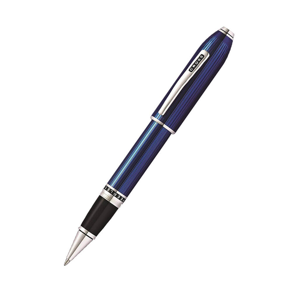 Peerless Translucent Quartz Blue Lacquer Pen