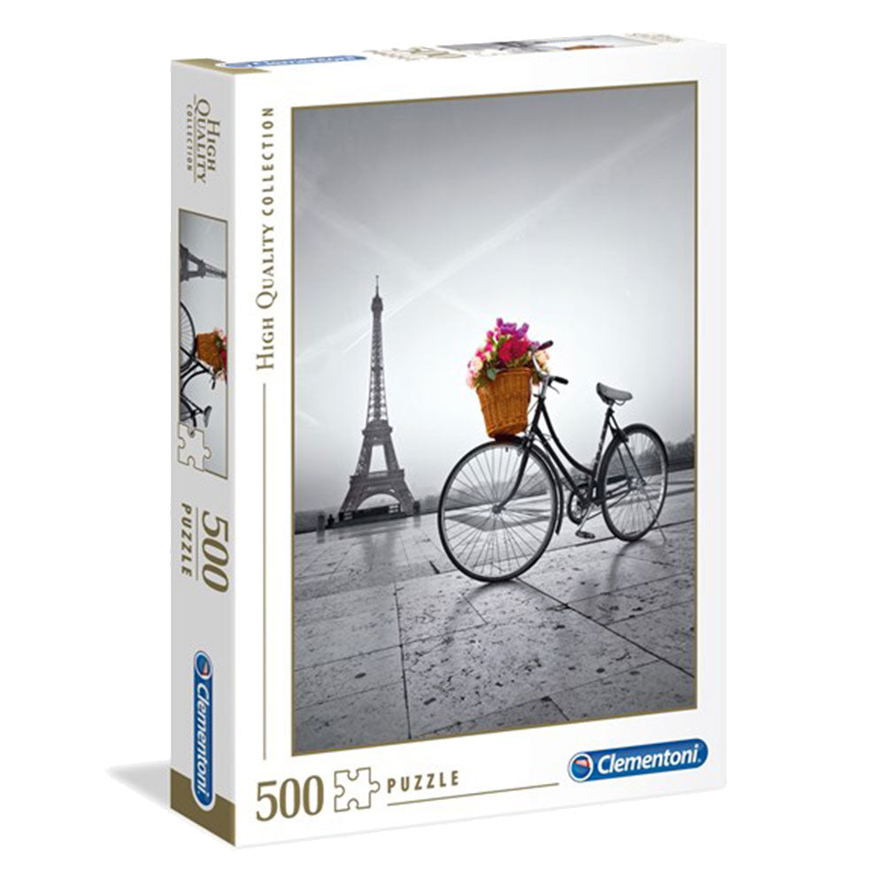 Clementoni Romantic Promenade In Paris Jigsaw Puzzle 500pcs