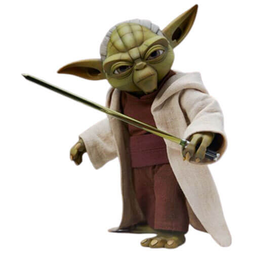 Star Wars: The Clone Wars Yoda 1:6 Scale Action Figure