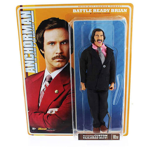 Anchorman 8" Retro Style Brian Fantana Action Figure