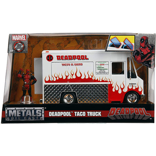 Deadpool Food Truck Hollywood Rides 1:24 Diecast Vehicle
