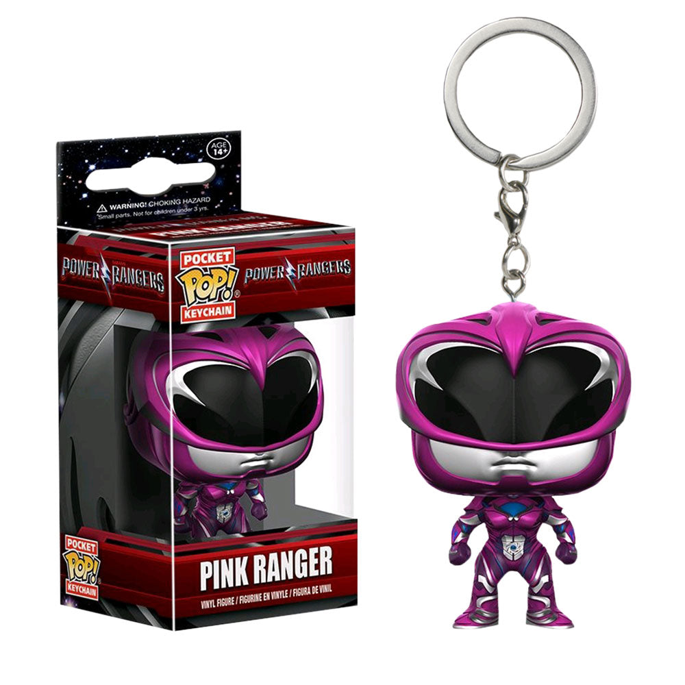 Power Rangers Movie Pink Ranger Pocket Pop! Keychain
