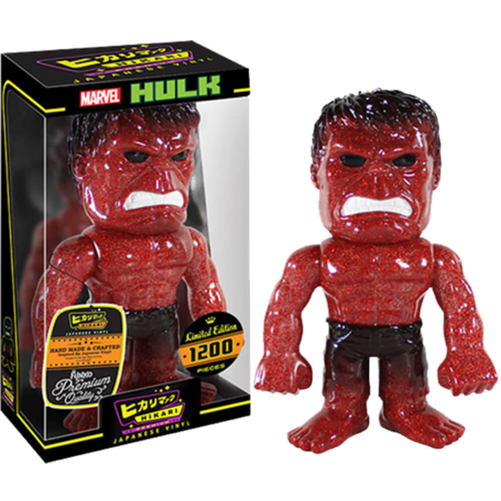 Hulk Red Glitter Hikari Figure