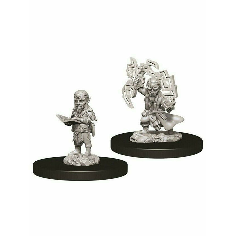 Pathfinder Deep Cuts Unpainted Male Gnome Sorcerer