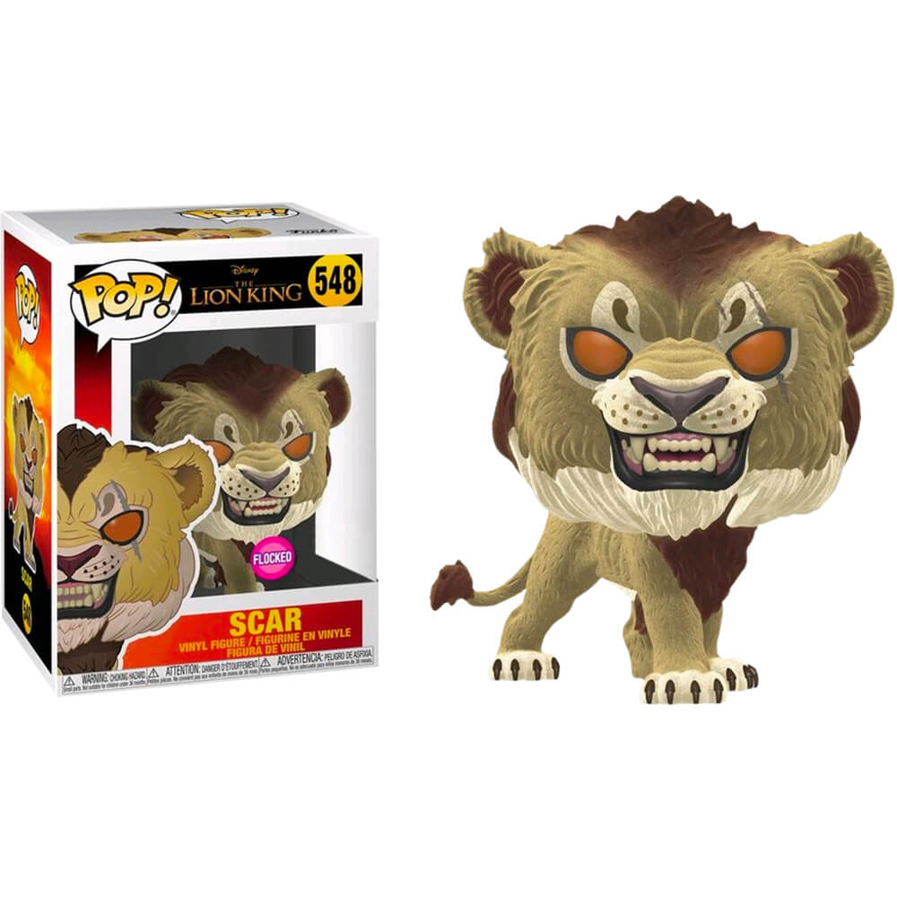 Lion King (2019) Scar Flocked US Exclusive Pop! Vinyl