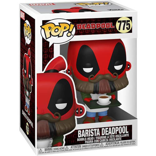 Deadpool Coffee Barista 30th Anniversary Pop! Vinyl