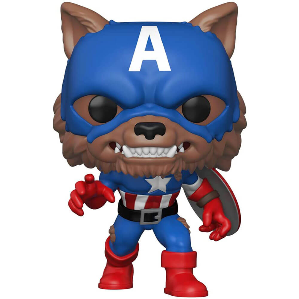 Captain America Capwolf Year of the Shield Exc. Pop! Vinyl