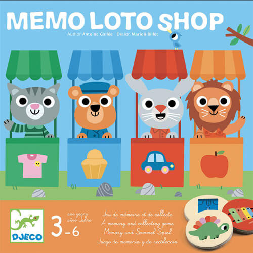 Djeco Memo Loto Shop Game