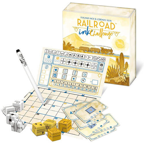 Railroad Ink Challenge Board Game