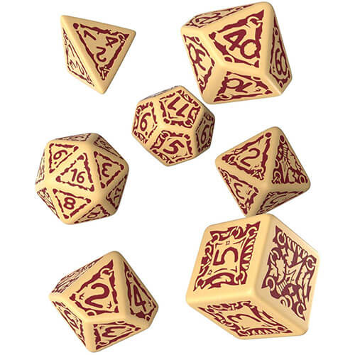 Q Workshop Pathfinder Dice Set of 7