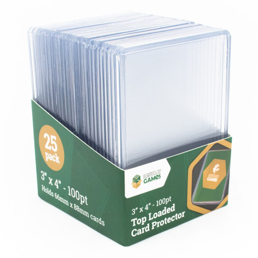 LPG Top Loaded Card Protector 3x4" 25pcs