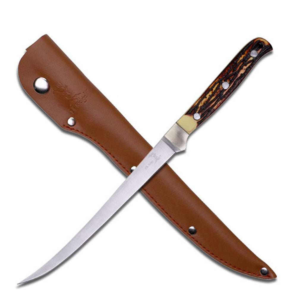 Elk Ridge Fillet Knife with Bone Handle