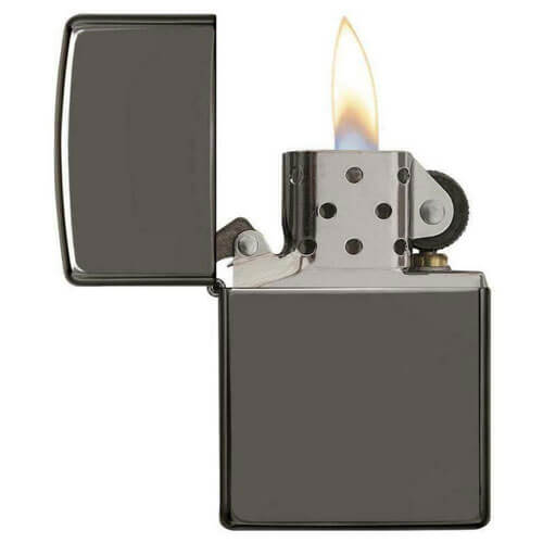 Zippo Ice with Pipe Insert Lighter (Black)