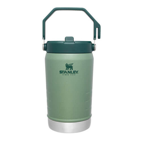 Stanley IceFlow Flip Straw Jug Hammertone Green