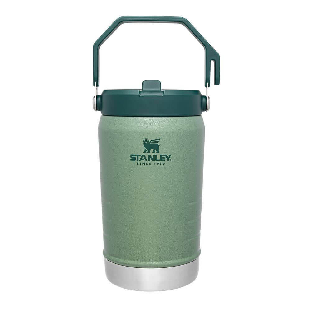 Stanley IceFlow Flip Straw Jug Hammertone Green