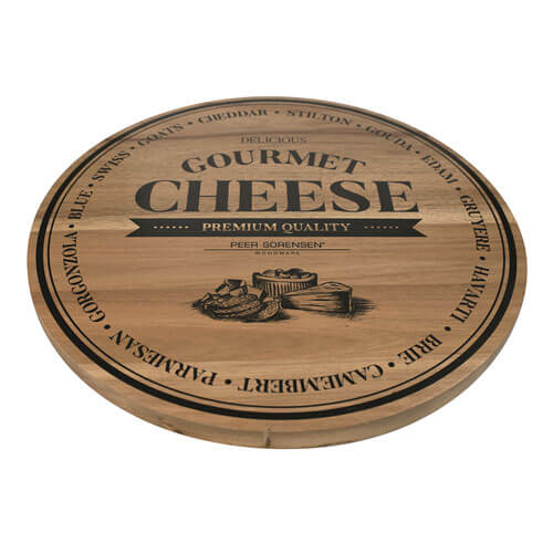 Peer Sorensen Acacia Wood Round Cheese Board