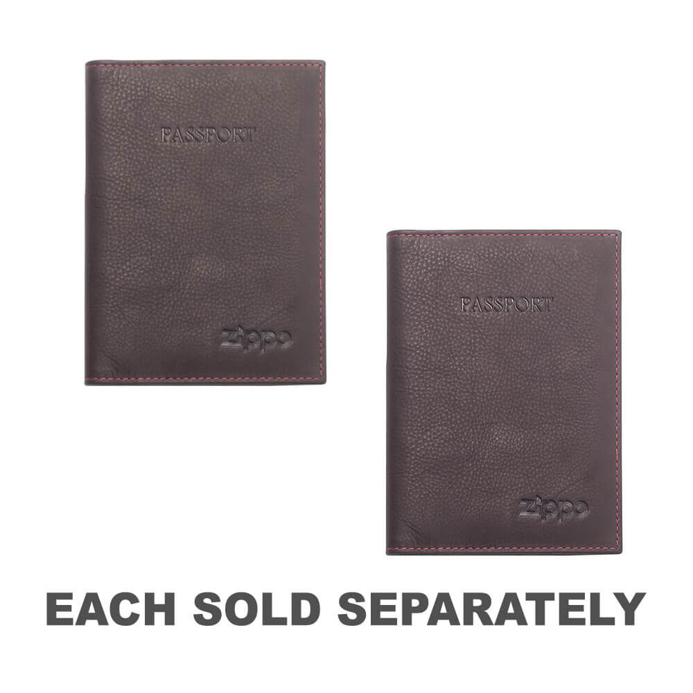 Zippo Leather Passport Holder