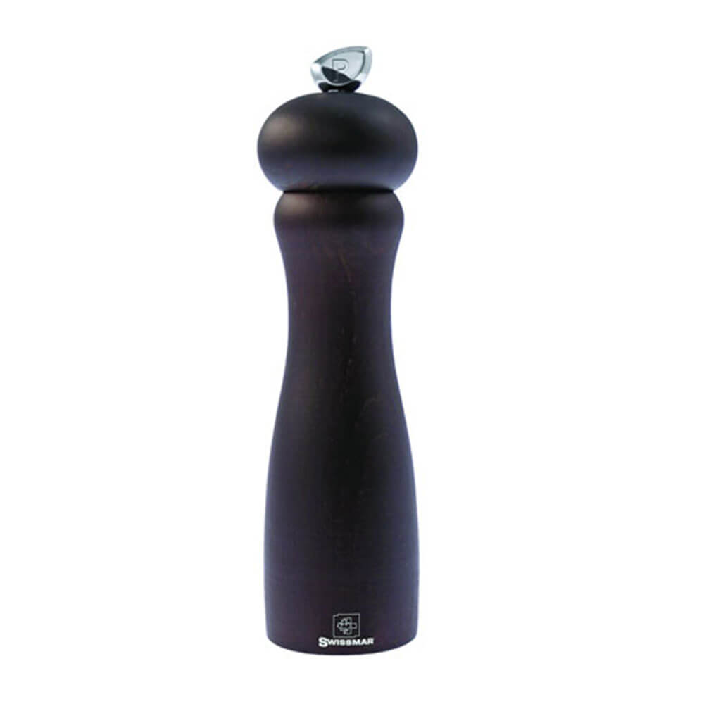 Swissmar Belle Chocolate Wood Pepper Mill